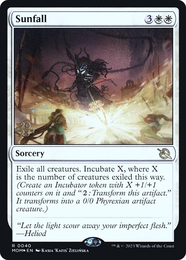 Sunfall [March of the Machine Prerelease Promos] | Good Games Morley