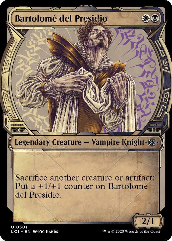 Bartolomé del Presidio 301 (The Lost Caverns of Ixalan)  - Showcase Foil | Good Games Morley