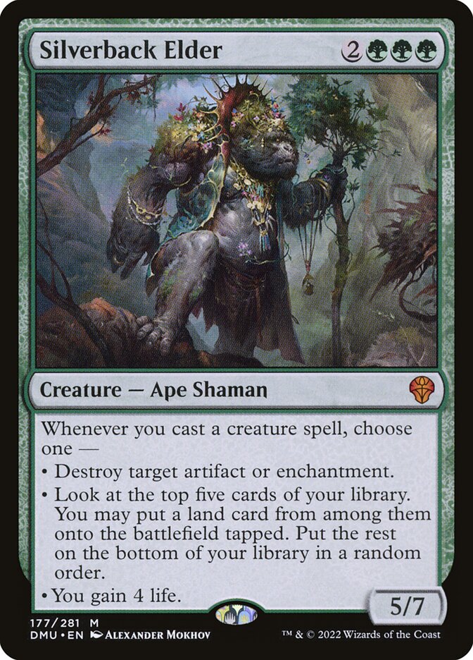 Silverback Elder 177/281 (Dominaria United)  - Foil | Good Games Morley