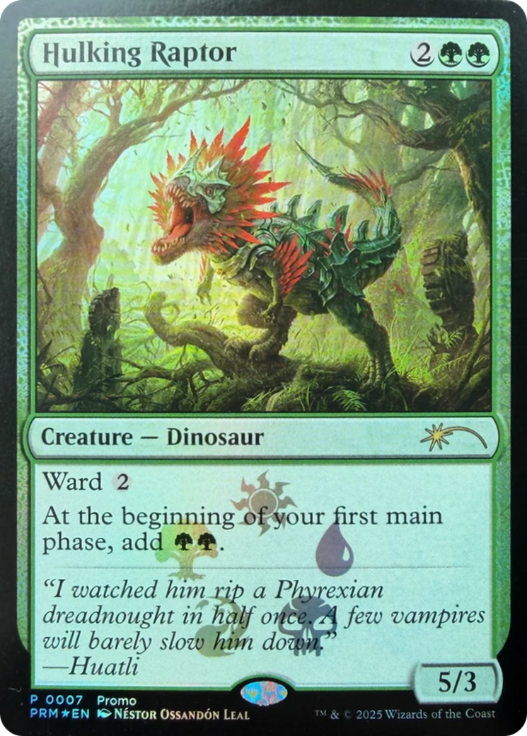 Hulking Raptor [Media Promos] | Good Games Morley