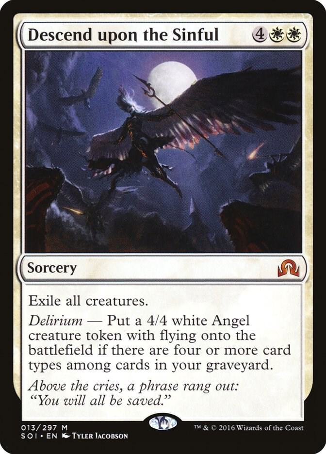 Descend upon the Sinful 13/297 (Shadows over Innistrad)  | Good Games Morley