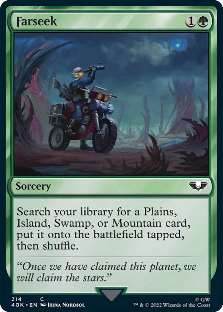 Farseek (Surge Foil) [Warhammer 40,000] | Good Games Morley