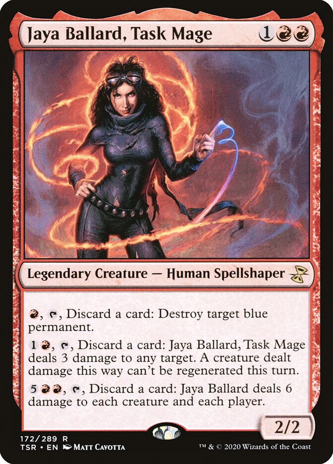 Jaya Ballard, Task Mage 172/289 (Time Spiral: Remastered)  - Foil | Good Games Morley
