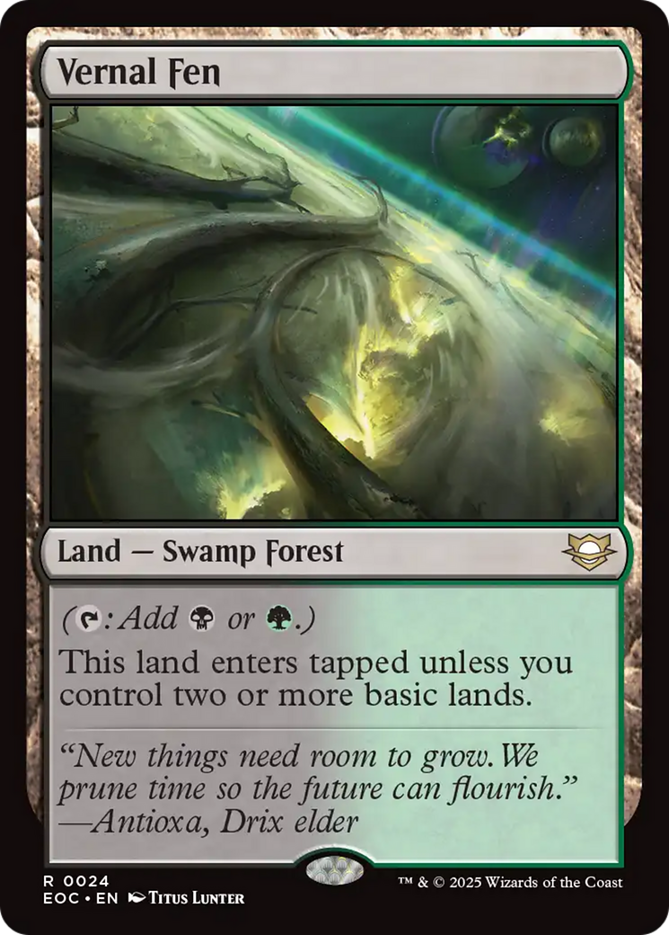 Vernal Fen [Edge of Eternities Commander] | Good Games Morley