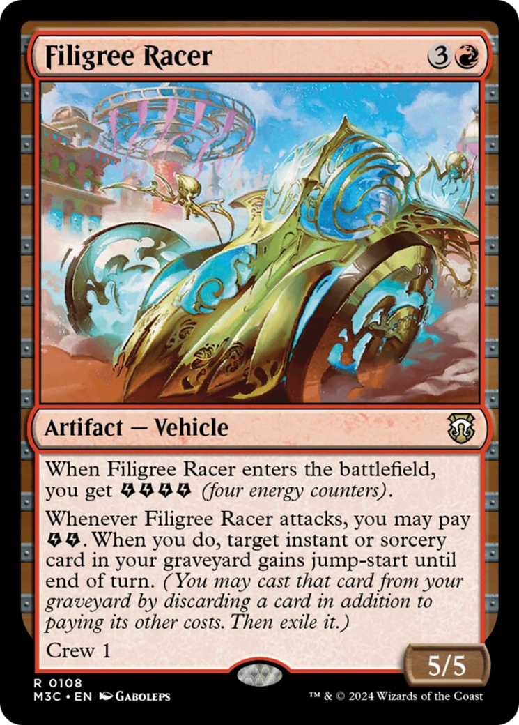 Filigree Racer [Modern Horizons 3 Commander] | Good Games Morley