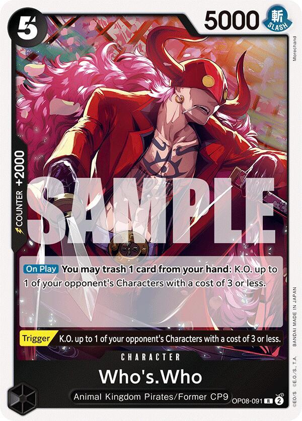 Who's.Who OP08-091 (Two Legends)  - Foil | Good Games Morley