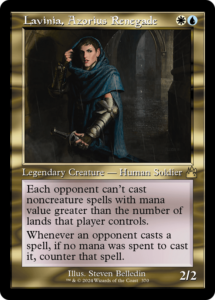 Lavinia, Azorius Renegade (Retro Frame) [Ravnica Remastered] | Good Games Morley