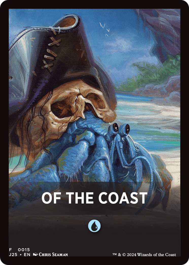 Of The Coast Theme Card [Foundations Jumpstart Front Cards] | Good Games Morley