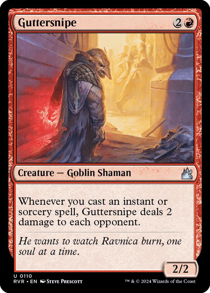 Guttersnipe 110/291 (Ravnica Remastered)  - Foil | Good Games Morley