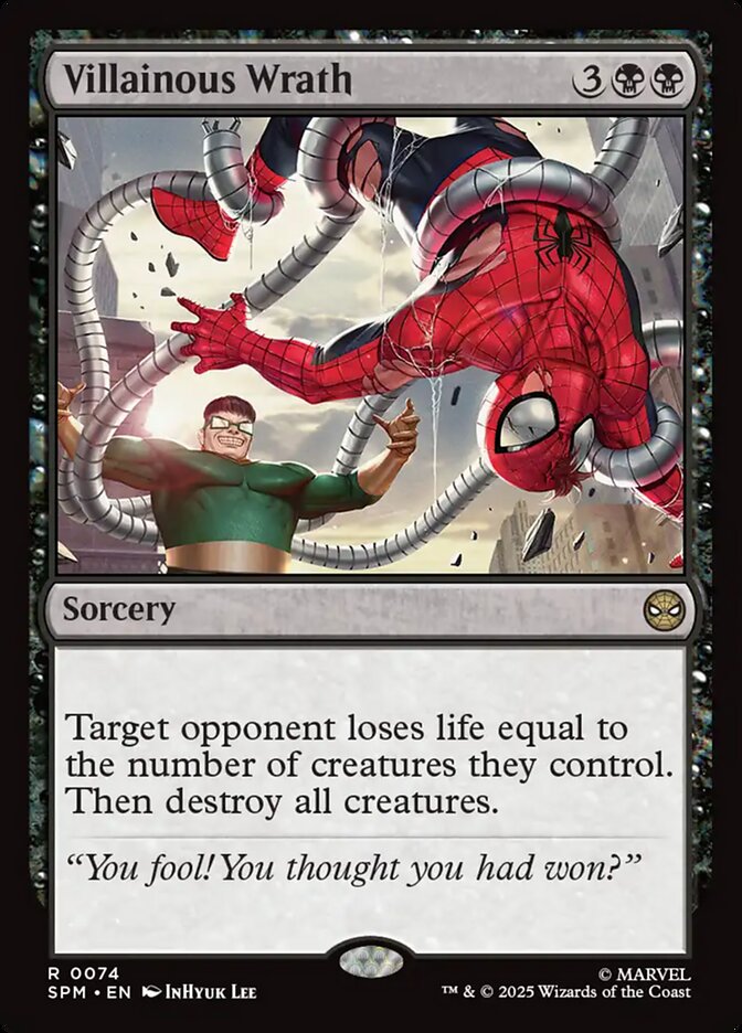 Villainous Wrath 74 (Marvel's Spider-Man)  - Foil | Good Games Morley