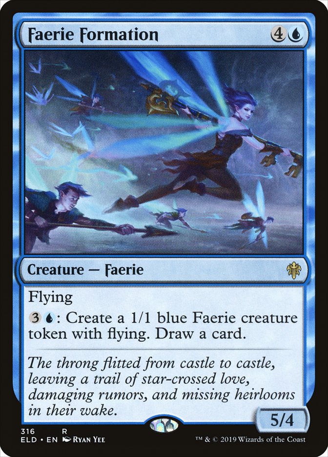 Faerie Formation 316/269 (Throne of Eldraine)  | Good Games Morley