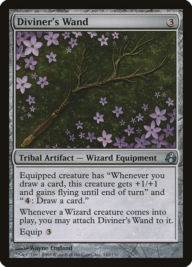 Diviner's Wand 142/150 (Morningtide)  - Foil | Good Games Morley