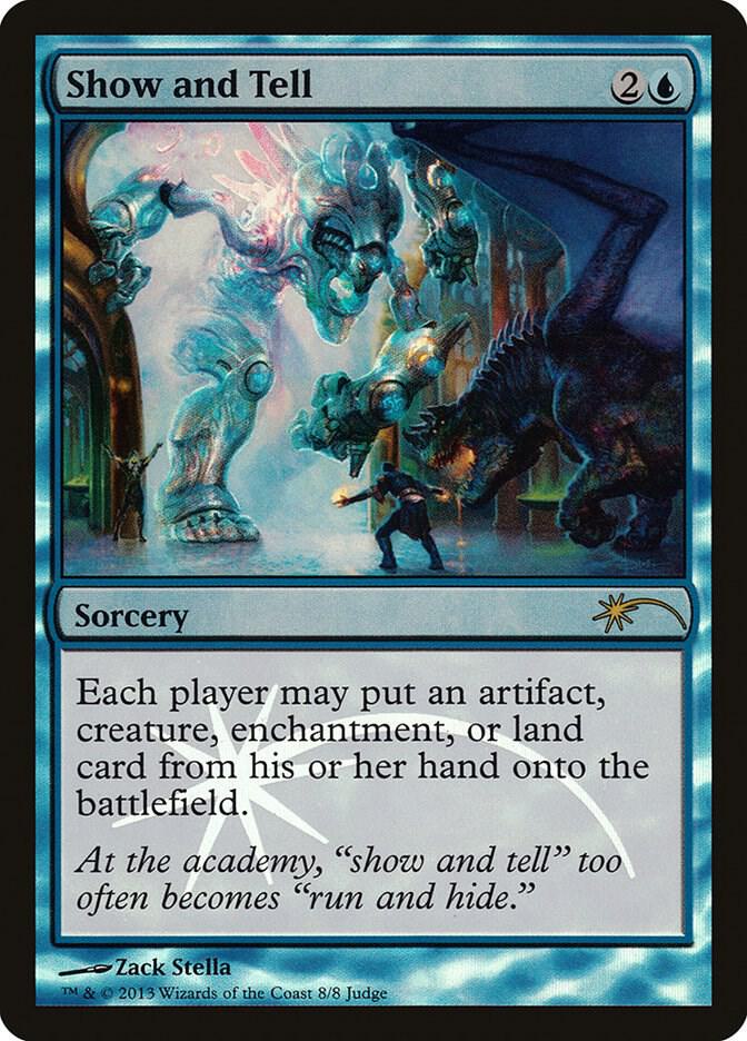 Show and Tell 8/8 (Judge Promos)  - Foil | Good Games Morley