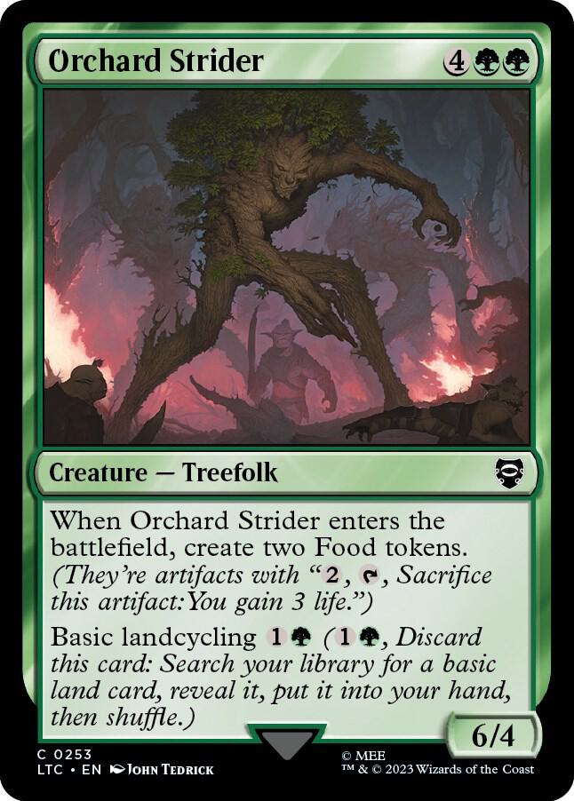 Orchard Strider 253 (Commander: The Lord of the Rings: Tales of Middle-earth)  | Good Games Morley