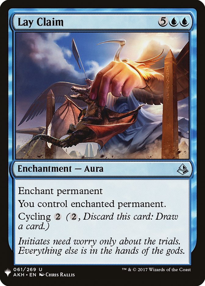 Lay Claim [Mystery Booster] | Good Games Morley