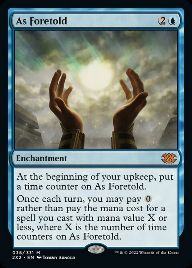 As Foretold [Double Masters 2022] | Good Games Morley