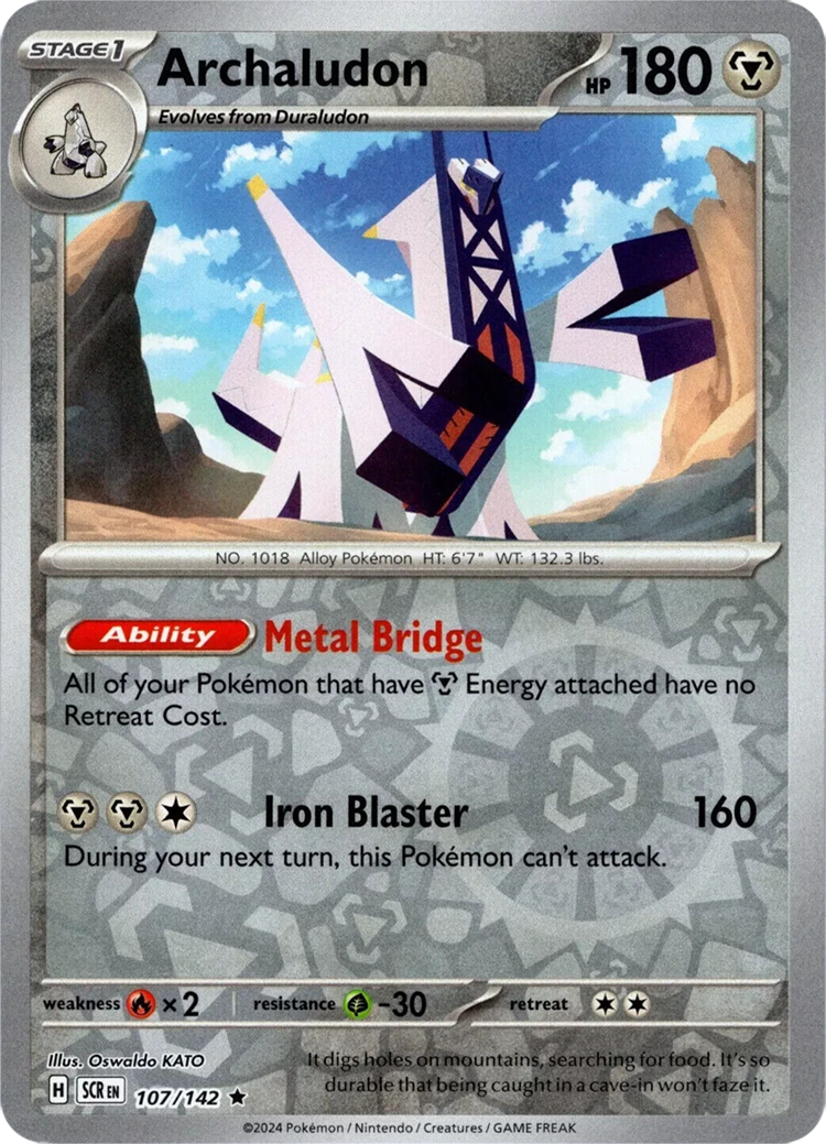 Archaludon (107/142) [Scarlet & Violet: Stellar Crown] | Good Games Morley