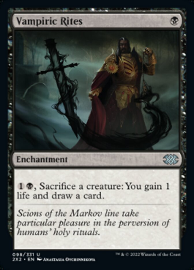 Vampiric Rites [Double Masters 2022] | Good Games Morley