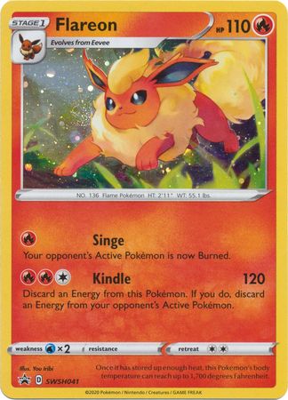 Flareon (SWSH041) [Sword & Shield: Black Star Promos] | Good Games Morley