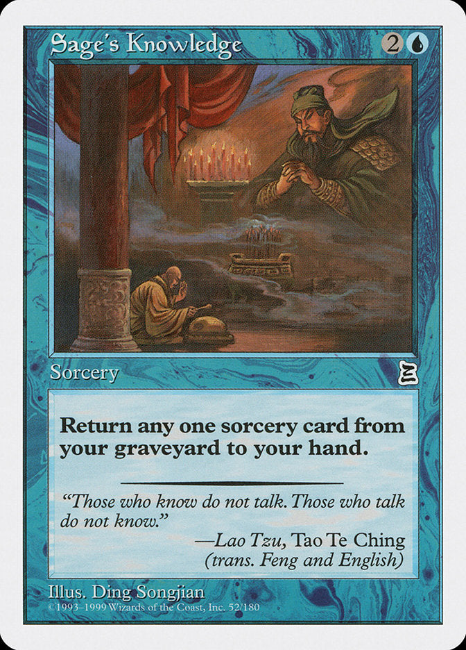 Sage's Knowledge 52/180 (Portal Three Kingdoms)  | Good Games Morley