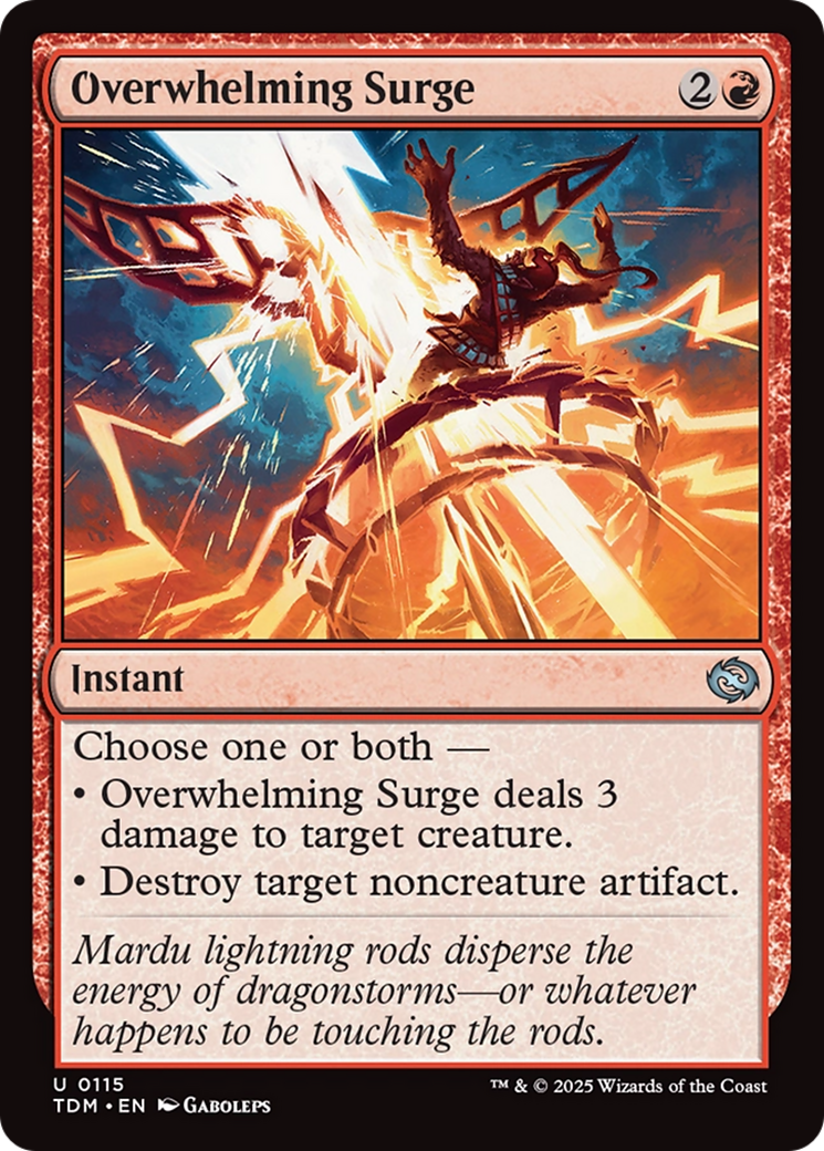 Overwhelming Surge [Tarkir: Dragonstorm] | Good Games Morley