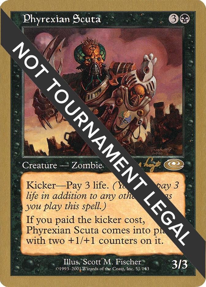 Phyrexian Scuta 2001 Tom van de Logt PLS tvdl51/138 (World Championship Decks)  | Good Games Morley