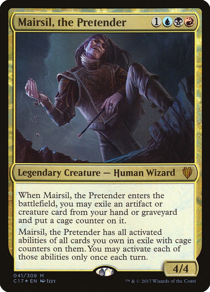 Mairsil, the Pretender 41/309 (Commander 2017)  - Foil | Good Games Morley