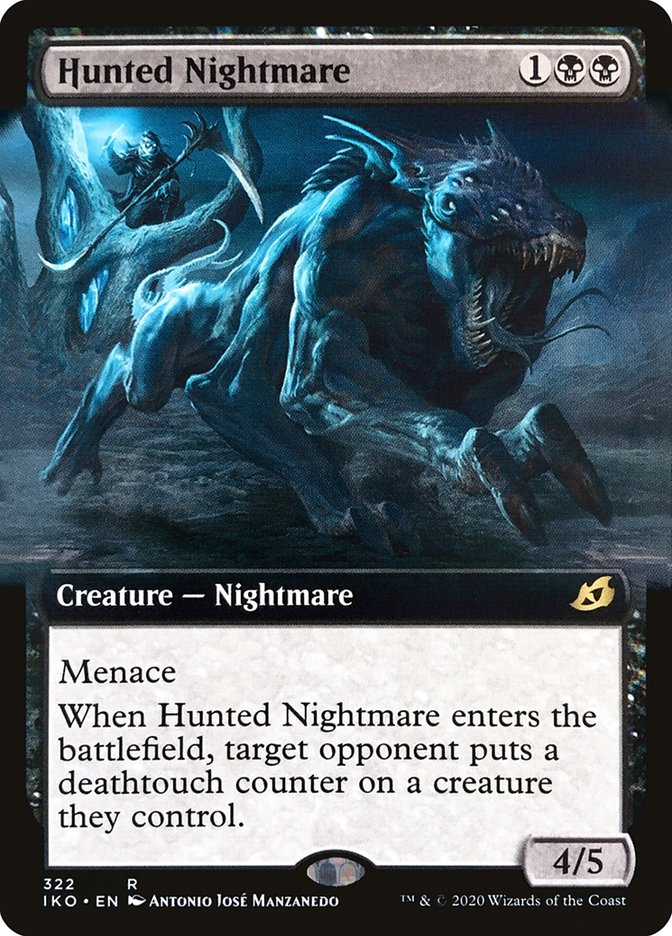 Hunted Nightmare (Extended Art) [Ikoria: Lair of Behemoths] | Good Games Morley