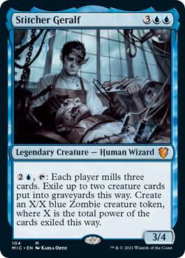 Stitcher Geralf 104/38 (Commander: Innistrad: Midnight Hunt)  | Good Games Morley