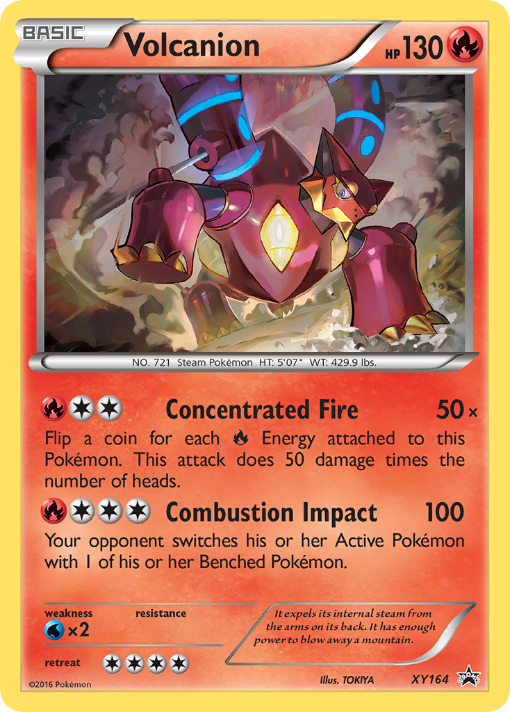 Volcanion (XY164) [XY: Black Star Promos] | Good Games Morley
