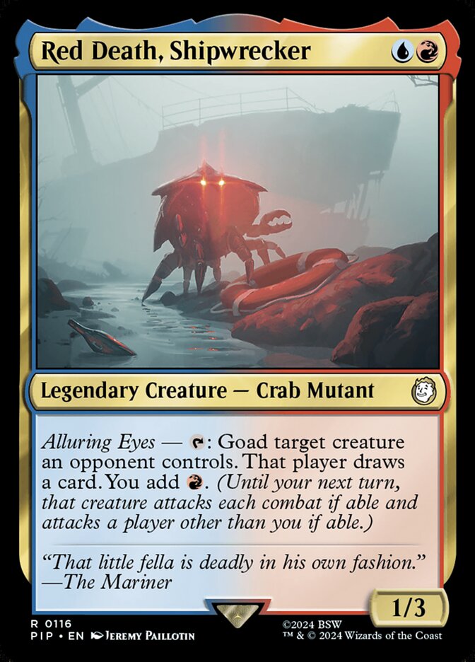 Red Death, Shipwrecker 116/326 (Universes Beyond: Fallout)  | Good Games Morley