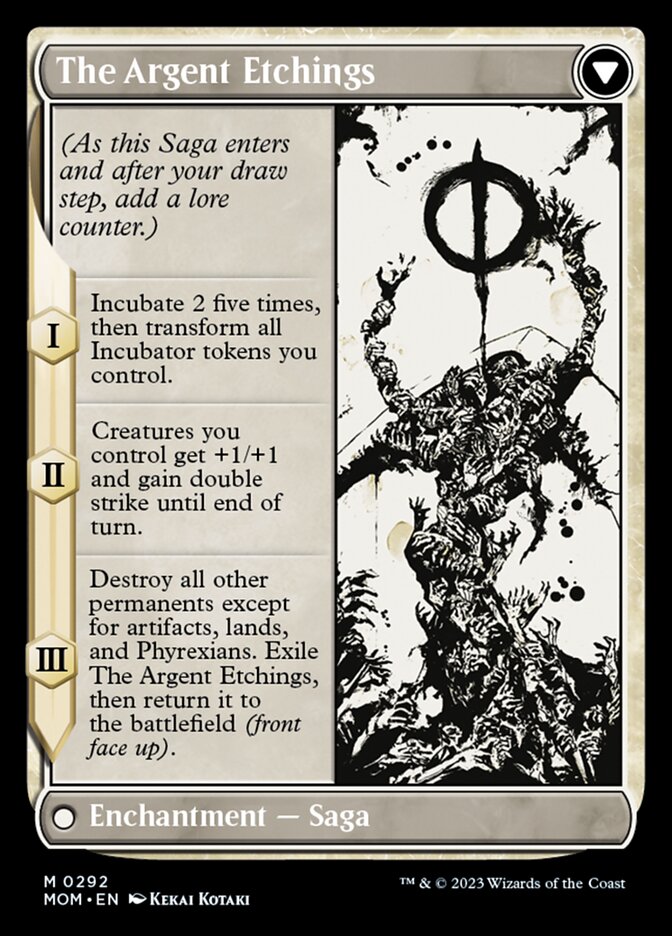 Elesh Norn // The Argent Etchings (Showcase Planar Booster Fun) [March of the Machine] | Good Games Morley