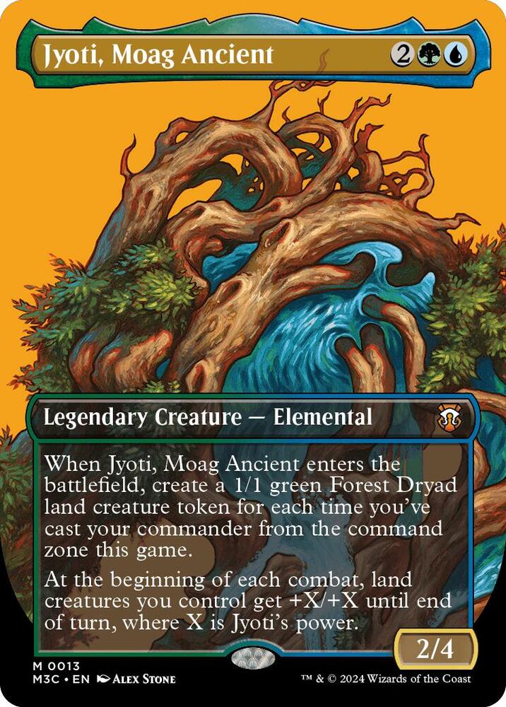 Jyoti, Moag Ancient 13/411 (Commander: Modern Horizons 3)  - Borderless Foil | Good Games Morley