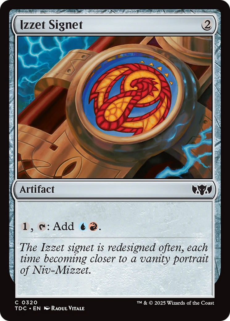 Izzet Signet [Tarkir: Dragonstorm Commander] | Good Games Morley