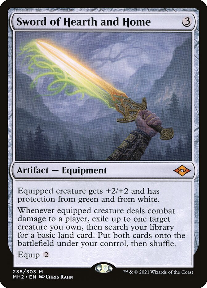 Sword of Hearth and Home 238/303 (Modern Horizons 2)  - Foil | Good Games Morley