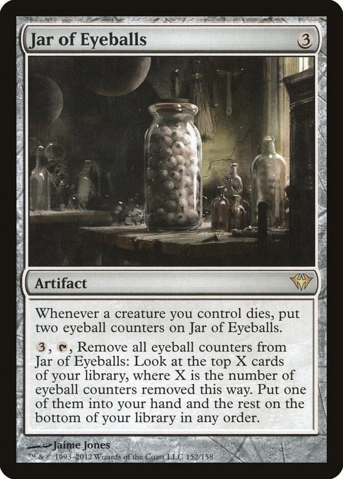 Jar of Eyeballs 152/158 (Dark Ascension)  | Good Games Morley