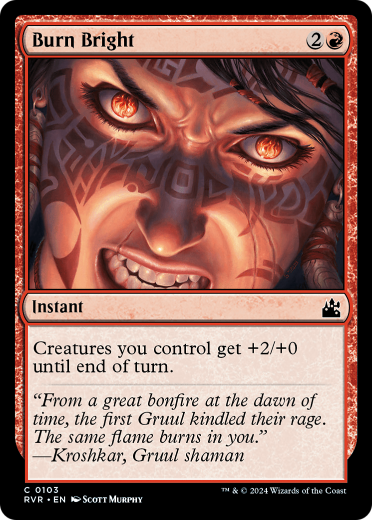Burn Bright [Ravnica Remastered] | Good Games Morley