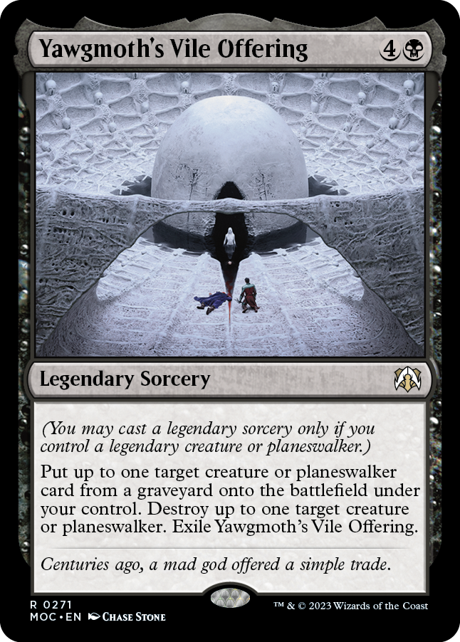 Yawgmoth's Vile Offering [March of the Machine Commander] | Good Games Morley