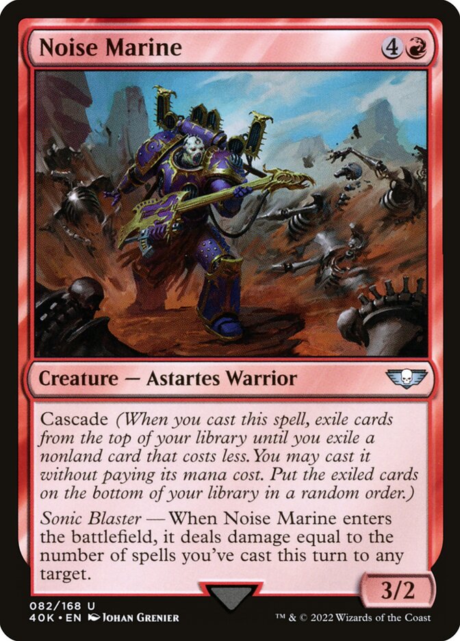 Noise Marine 82 (Universes Beyond: Warhammer 40,000)  | Good Games Morley
