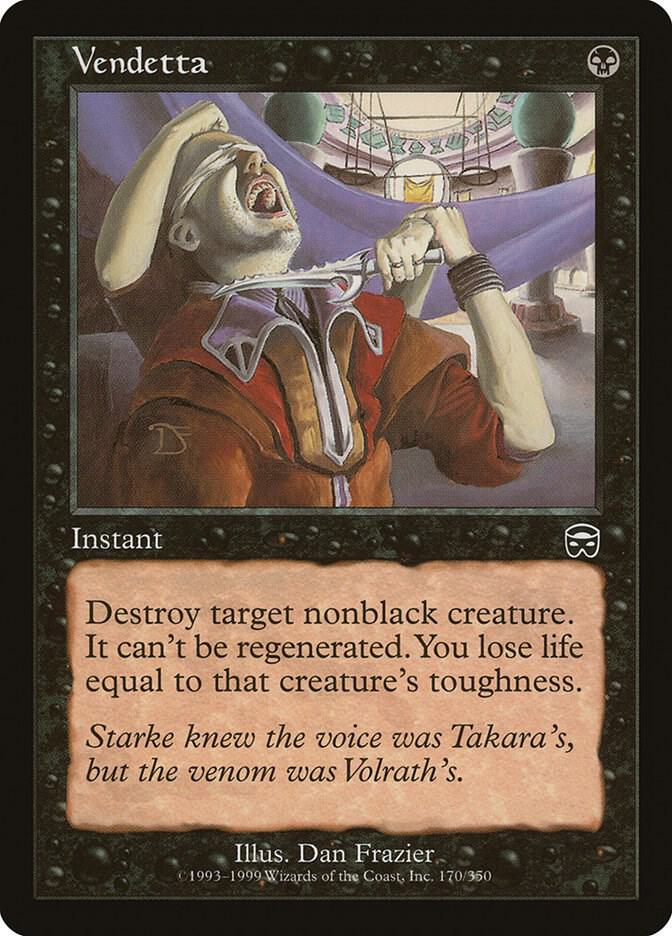 Vendetta 170/350 (Mercadian Masques)  - Foil | Good Games Morley