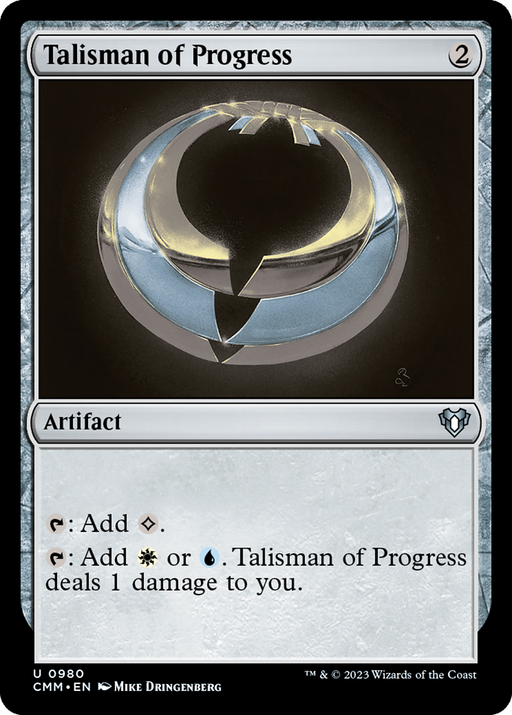 Talisman of Progress [Commander Masters] | Good Games Morley