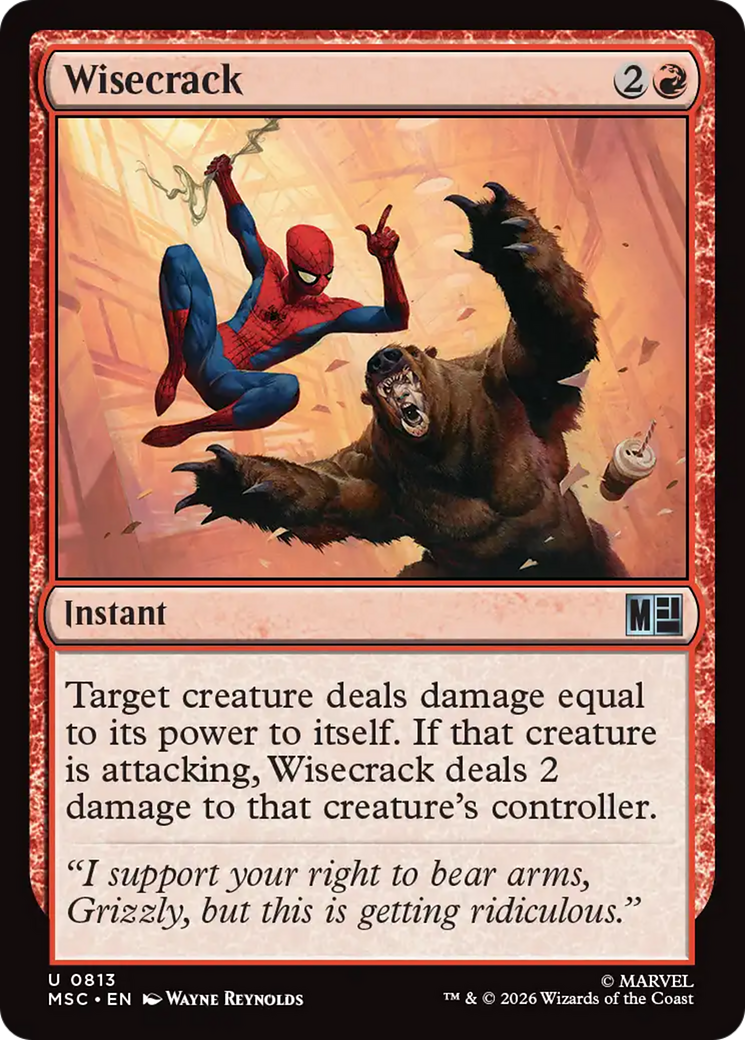 Wisecrack [Marvel Super Heroes Commander] | Good Games Morley