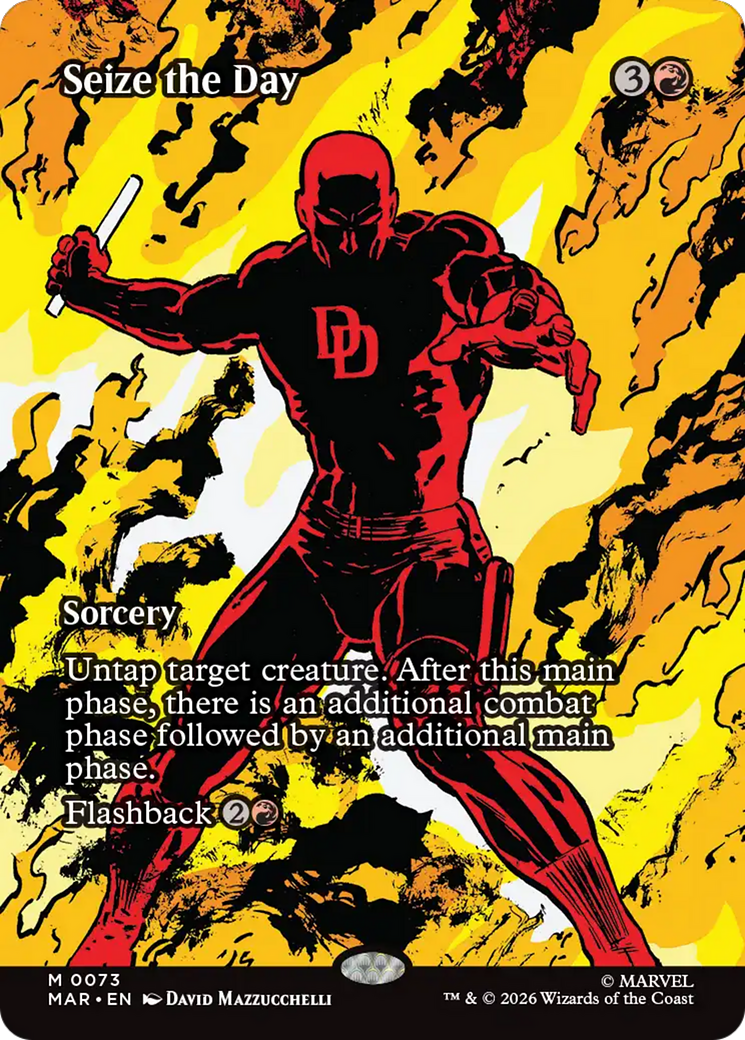 Seize the Day (Borderless) [Marvel Universe: Eternal-Legal] | Good Games Morley