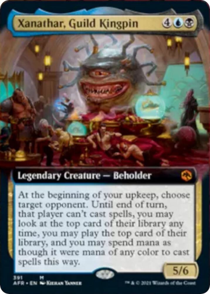 Xanathar Guild Kingpin Extended Art 391 (Adventures in the Forgotten Realms)  - Foil | Good Games Morley