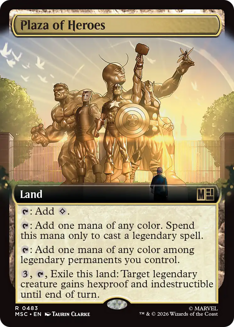 Plaza of Heroes (Extended Art) [Marvel Super Heroes Commander] | Good Games Morley