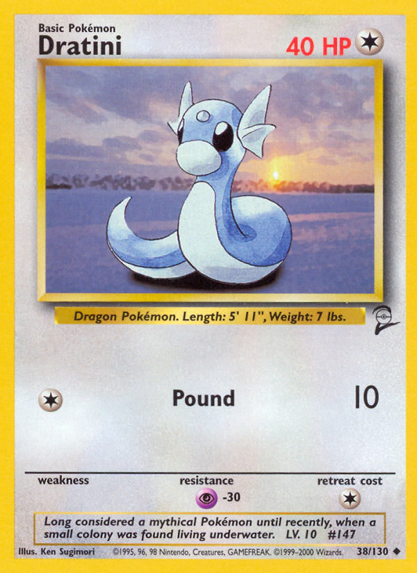 Dratini (38/130) [Base Set 2] | Good Games Morley