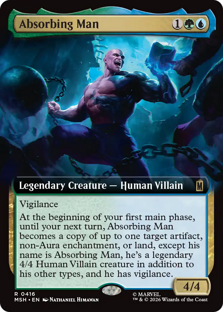 Absorbing Man (Extended Art) [Marvel Super Heroes] | Good Games Morley