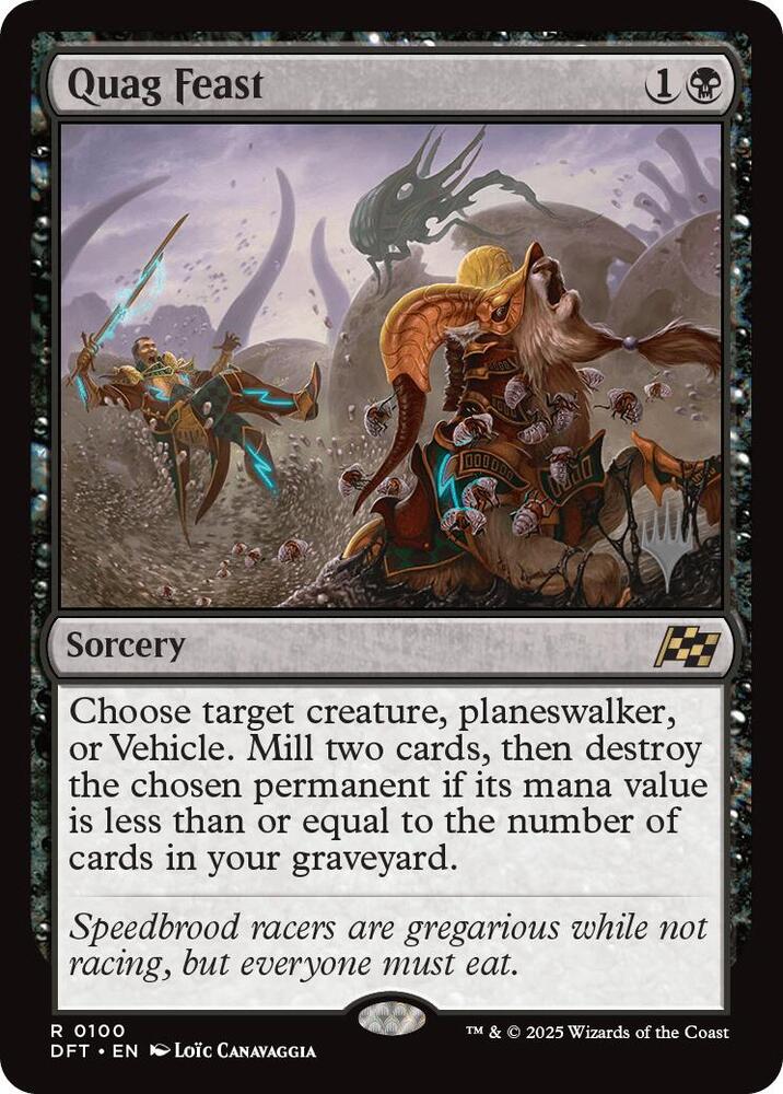 Quag Feast 100p/160 (Promo Pack: Aetherdrift)  - Foil | Good Games Morley
