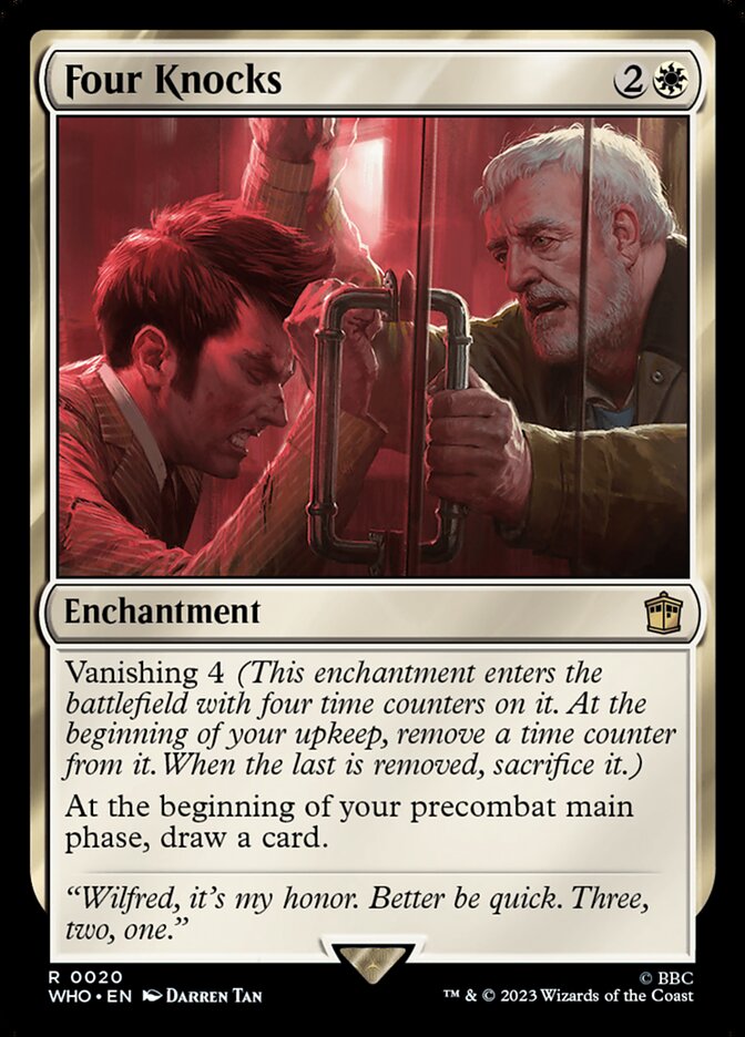 Four Knocks 20/331 (Universes Beyond: Doctor Who)  - Foil | Good Games Morley