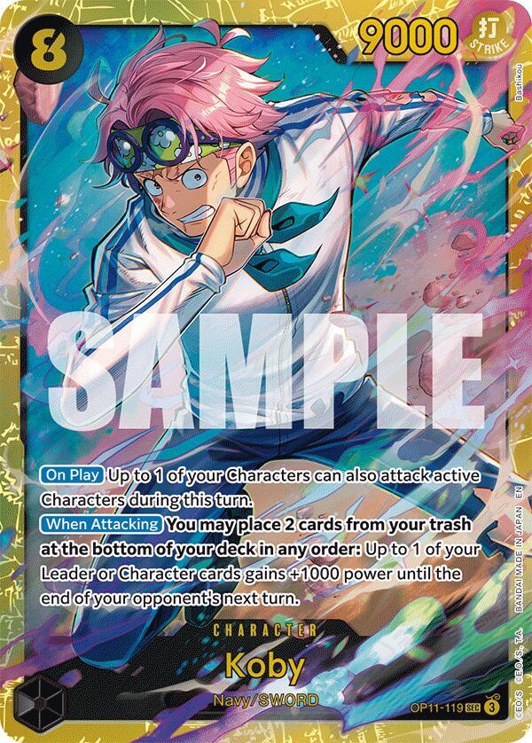 Koby OP11-119 (A Fist of Divine Speed)  - Foil | Good Games Morley